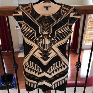 Express sequence dress